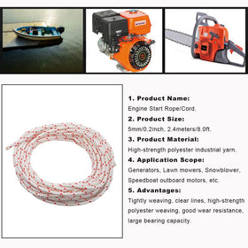 ZLKSKER rope cut-to-length with hot melt treatment for clean fits.