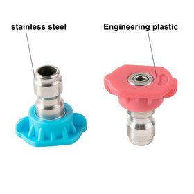 ZLKSKER soap and rinse nozzle kit for efficient outdoor cleaning.
