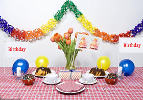 ZLY flags for backyard or garden displays.