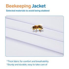 ZMHBKPS Bee Suit pockets and thumb loops keep gear secure during inspections.