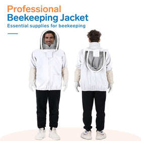 ZMHBKPS Bee Suit wrist elastic cuffs seal gaps to reduce sting risk.
