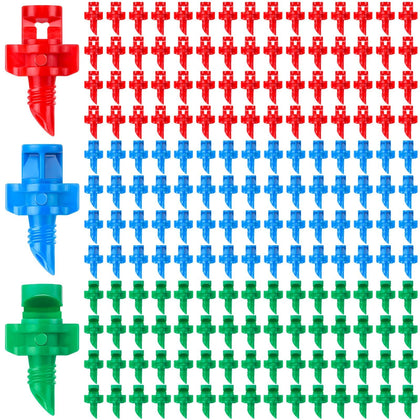 ZMLTLMG drip emitters blue 90° close-up for precise corner watering