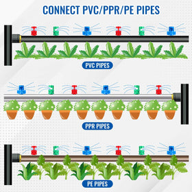 ZMLTLMG drip emitters packaging view showing complete kit