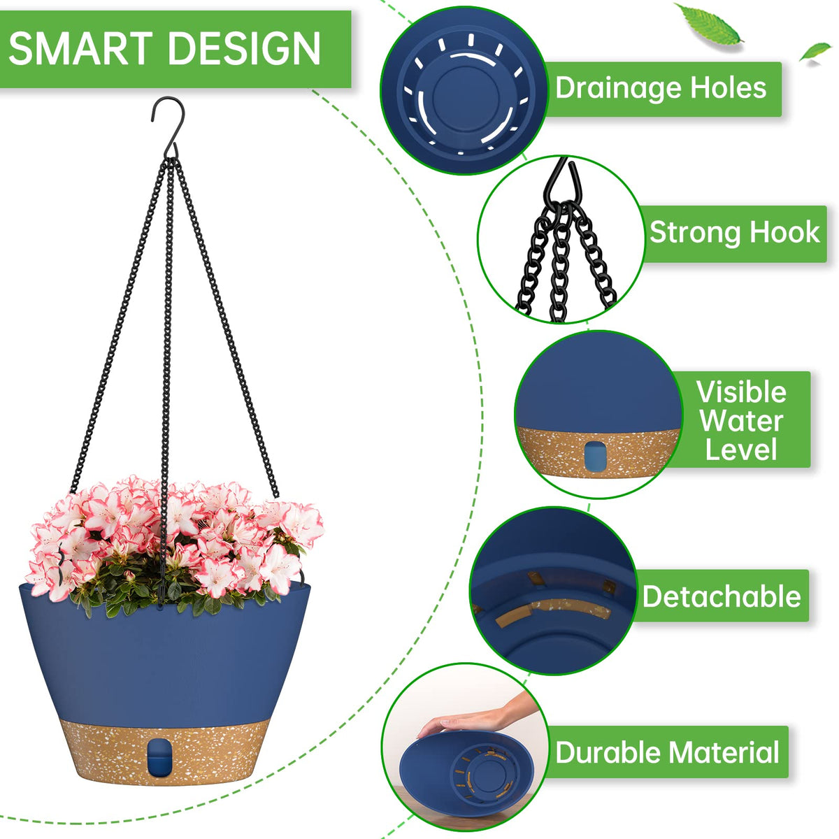 ZMTECH triangle chain provides sturdy, rust-resistant support indoors or outdoors