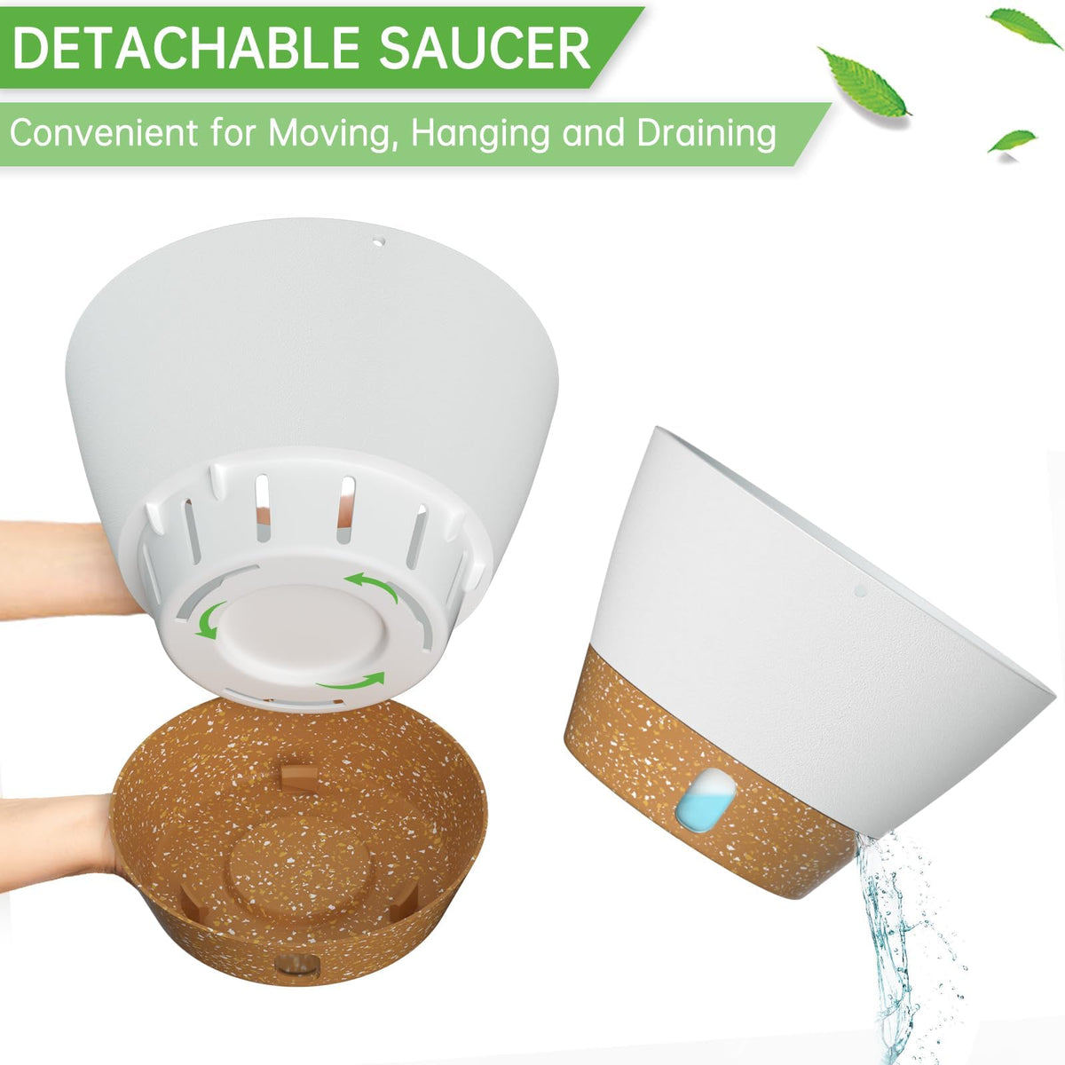 ZMTECH removable tray design simplifies cleaning and promotes healthy drainage.