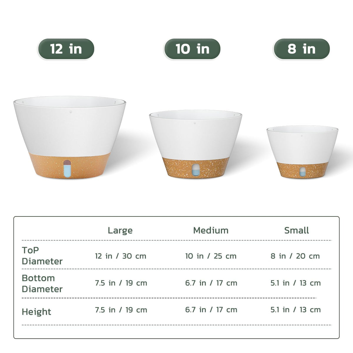 ZMTECH two-pack design offers versatile gifting for plant lovers.
