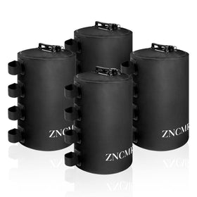 ZNCMRR canopy weight bag 25L shows high capacity for windy days.