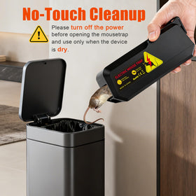 ZNZTO Electric Mouse Trap 2-Pack reusable design reduces waste.