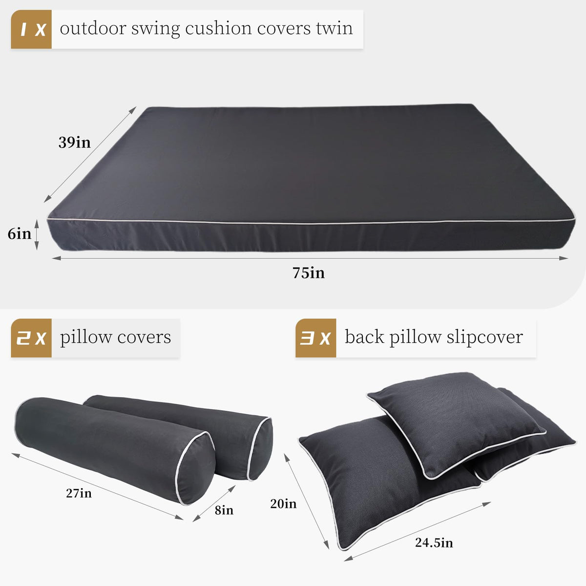 ZOALXZNT waterproof outdoor twin mattress cover keeps moisture out for outdoor comfort.