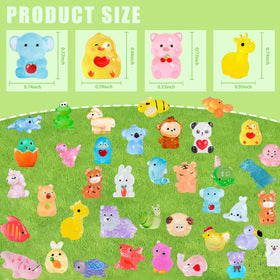 ZODUXI glow mini resin animals fish glow accents.