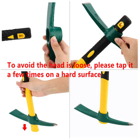 ZOENHOU anti-slip shock-absorbing handle reduces hand fatigue during use.