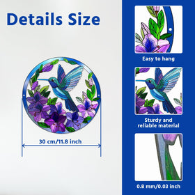 Zoihet wall art for garden patio adds color and nature-inspired charm
