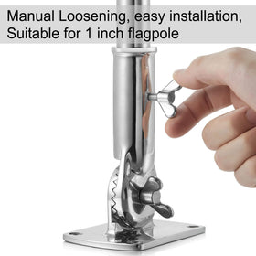 ZOMCHAIN 180-degree adjustable bracket enabling versatile mounting