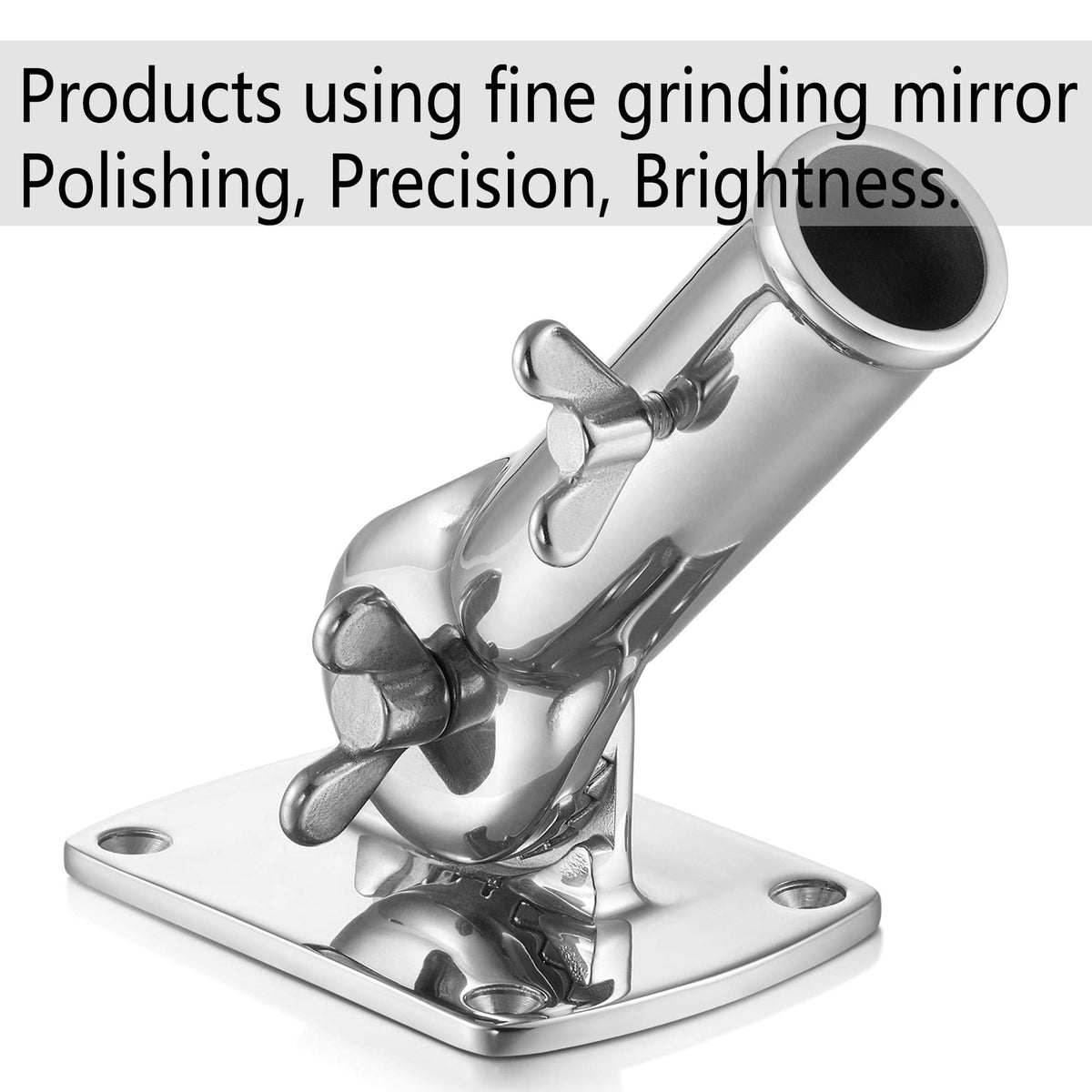 ZOMCHAIN 316 stainless flag bracket shown with marine-grade resilience