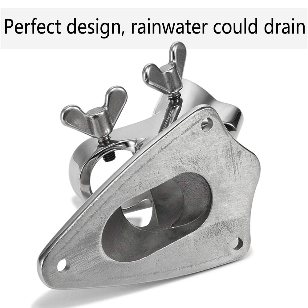ZOMCHAIN 2-position mount for versatile outdoor installation.