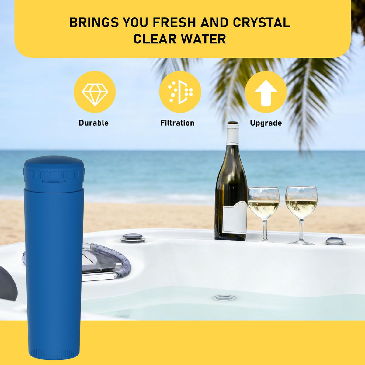 Zomixzo soft-water benefits demonstrate smoother spa water.