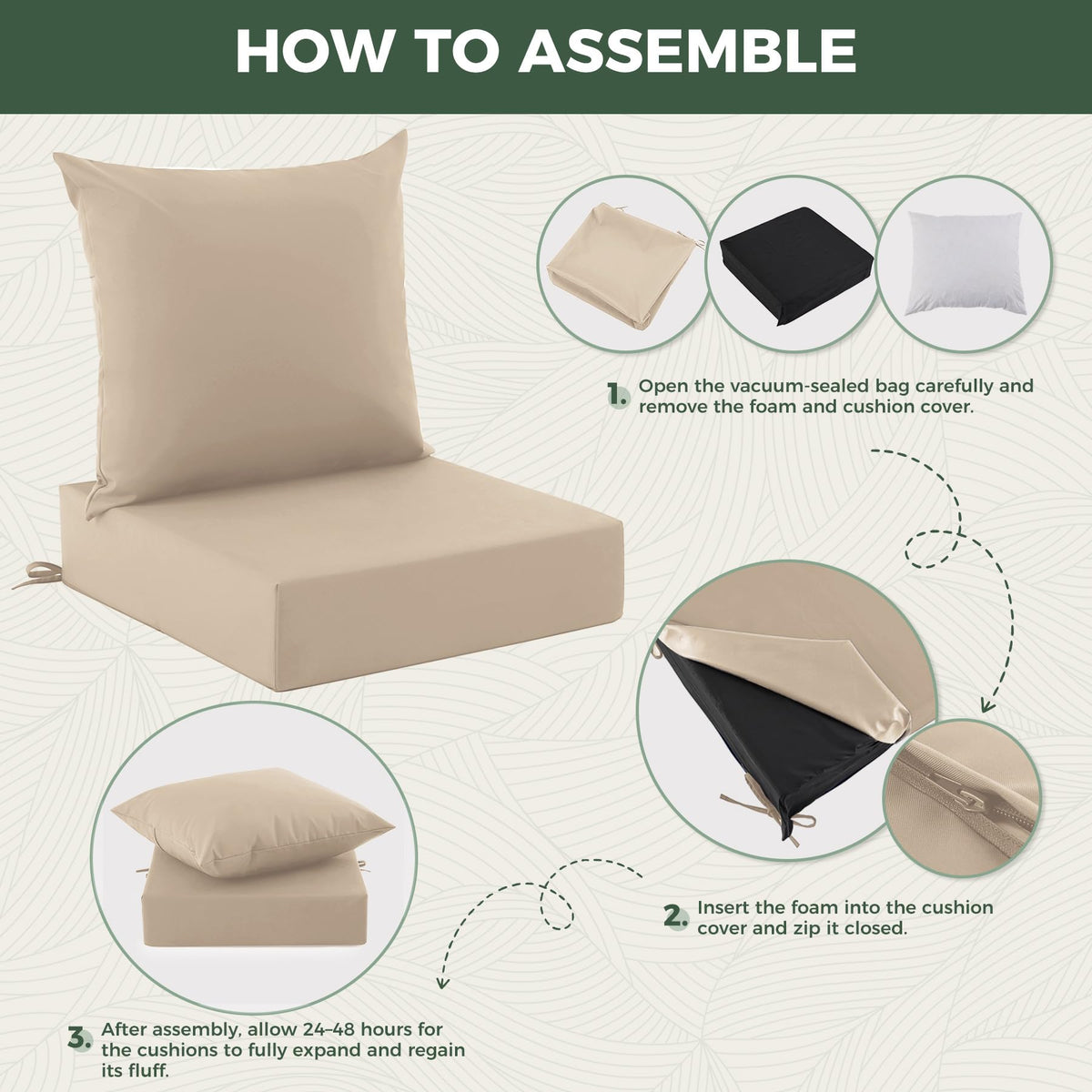Zonamat high-density foam seat offers firm, lasting support