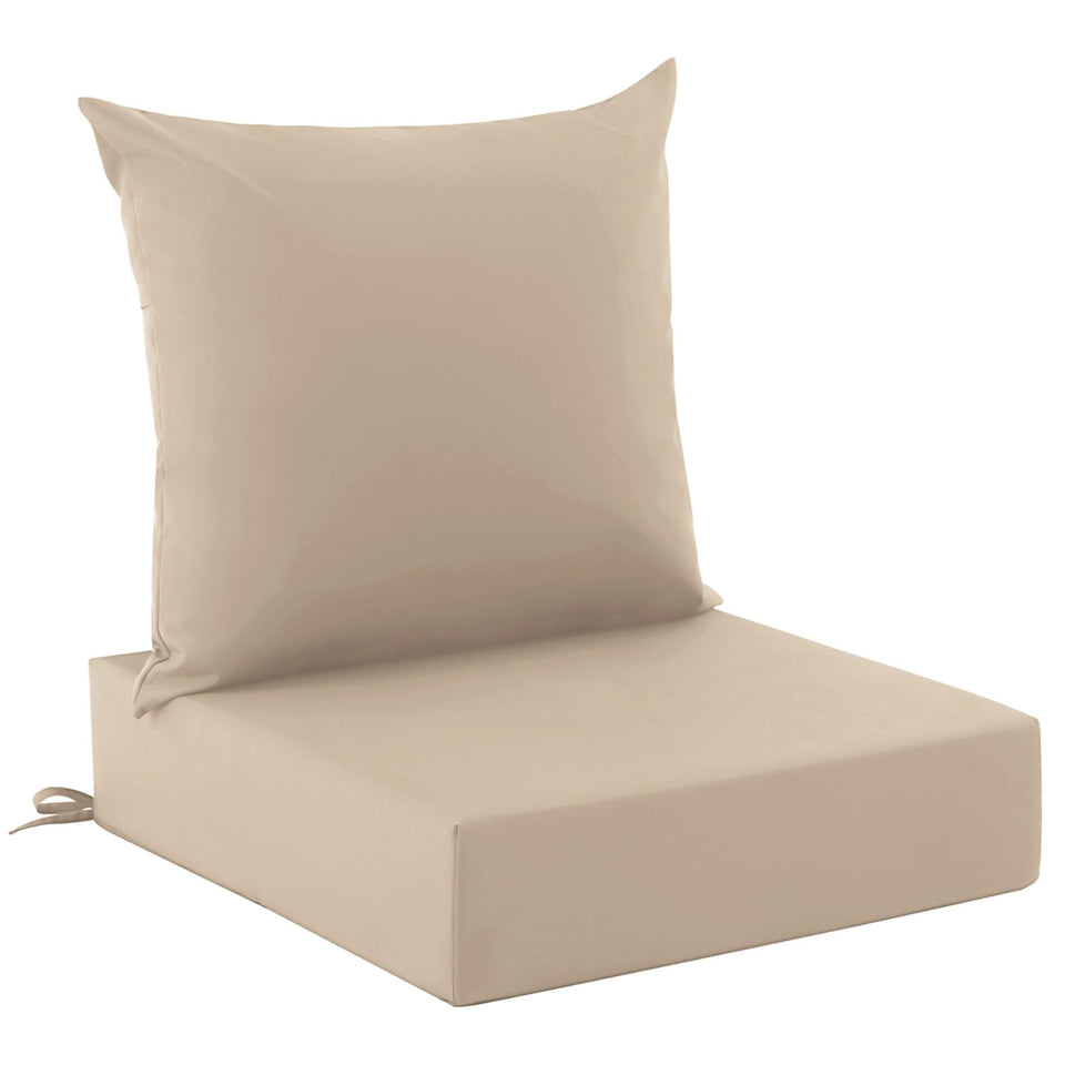 Zonamat outdoor seat cushion 24x24 improves comfort on deep-seat chairs