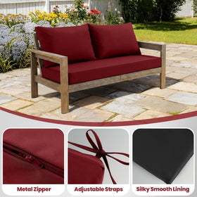 Zonamat waterproof and fade-resistant fabric swatch for patio cushions