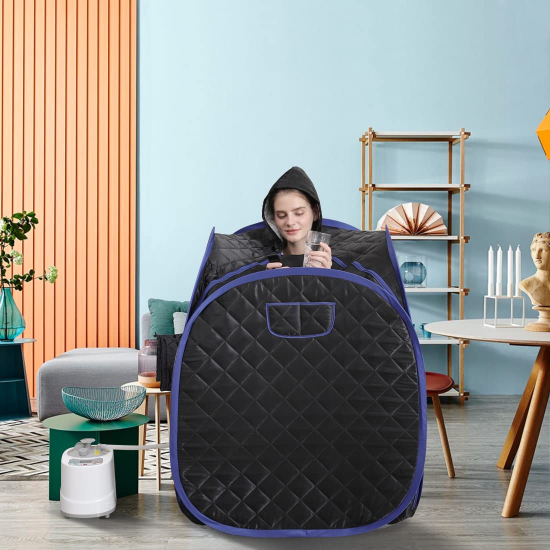 ZONEMEL easy-clean interior walls after use for fast maintenance.