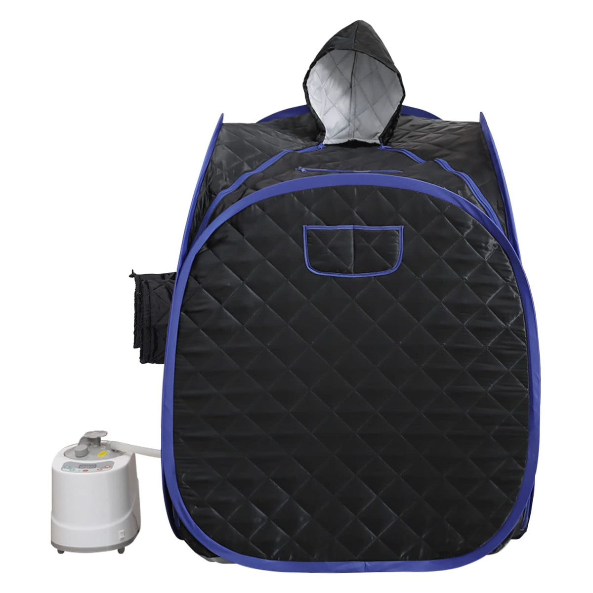 ZONEMEL portable steam sauna assembly for quick home setup.