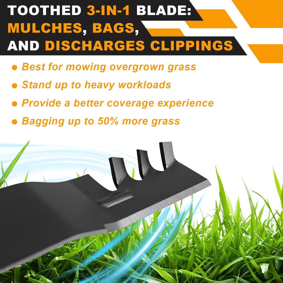ZONEWO blade safety coating visible to reduce accidental injuries.