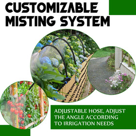 Zonon durable brass and ABS materials resist rust and leaks.