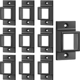 Zonon fence bracket 1in-square-wall-mount for sturdy rail connections.