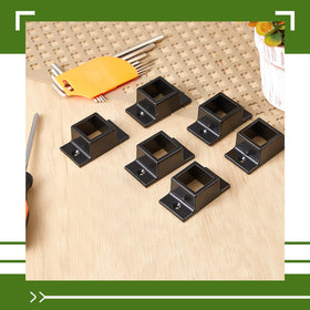 Zonon indoor-outdoor fence bracket for versatile projects.