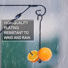 Zonon steel frame outdoor feeder that resists weather and fading