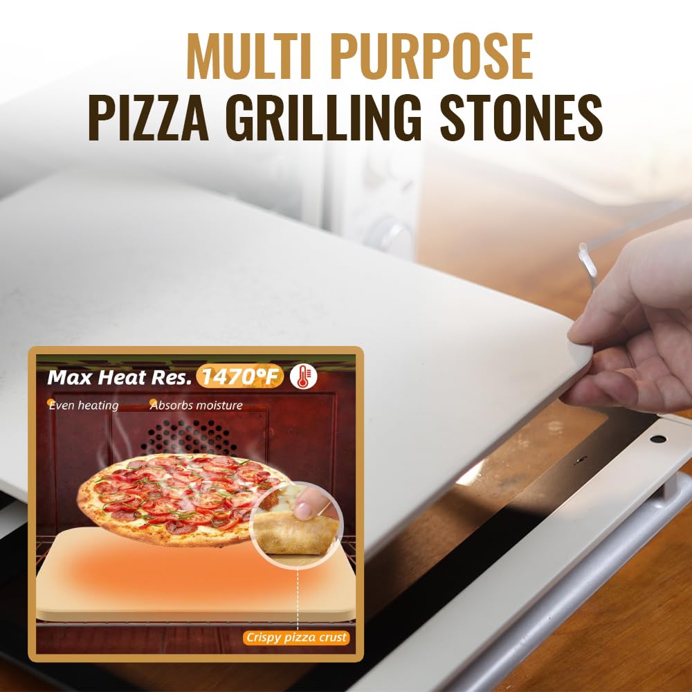 ZONZEST heat-resistant gloves protect hands during hot baking.
