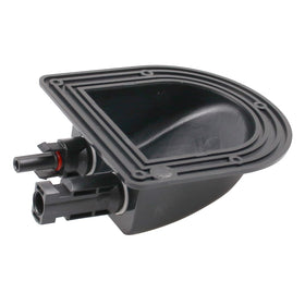 ZOOKOTO black entry gland supports easy installation and weatherproof sealing for mobile solar systems.