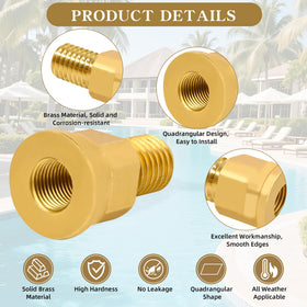 Zookpr air relief adapter ensures smooth operation of cartridge filters.