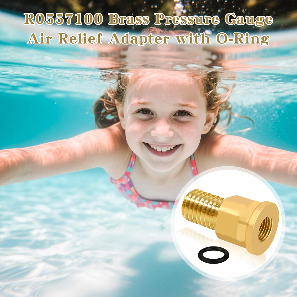 Zookpr durable brass assembly improves longevity of filtration system.