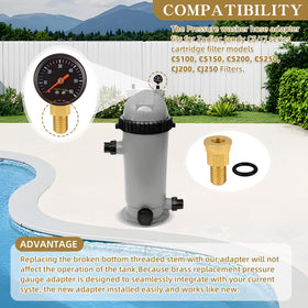 Zookpr easy-installation brass upgrade minimizes downtime.