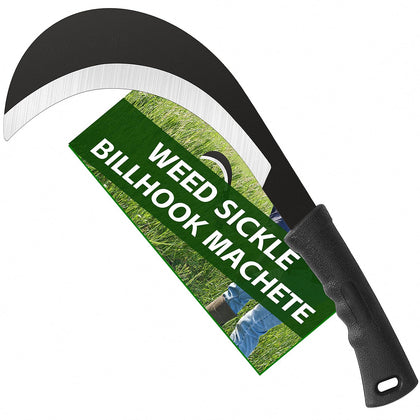 ZOOM.LZ Weeding Sickle-Machete blade close-up for precise, efficient cutting.