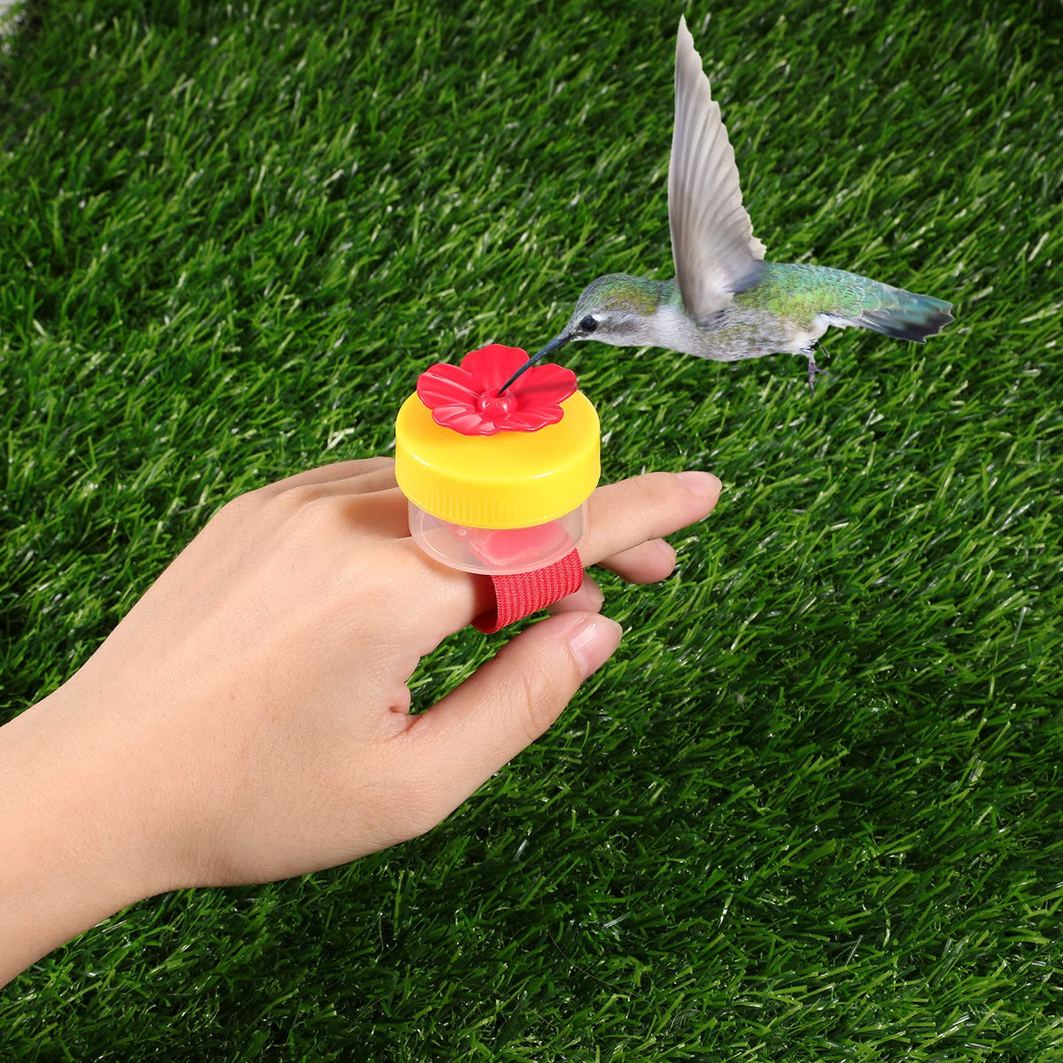 Zopeal outdoor-use feeder is lightweight for easy handling outside