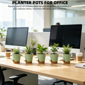Zople durable polypropylene construction, sturdy yet light planters