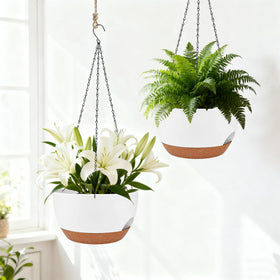 Zople indoor-outdoor planter set for flexible placement