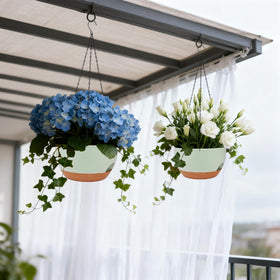 Zople lightweight and durable planter for easy repositioning.