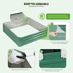 ZORMY 2-piece set suitable for small to large outdoor spaces