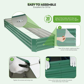 ZORMY lightweight and portable bed allows easy relocation as gardens change.