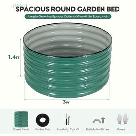 ZORMY open-bottom raised bed improves drainage and root health for thriving plants