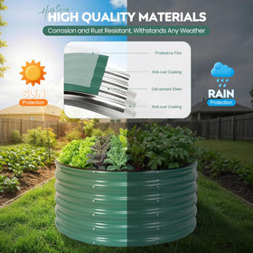 ZORMY safety edges prevent injuries while tending family garden spaces