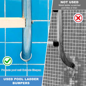 Zornaveli durable rubber bumper offers long-lasting pool protection.