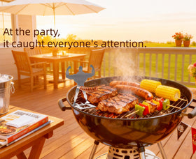 Zorythm hotdog holder gift-ready packaging adds humor to gatherings.