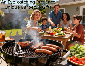 Zorythm hotdog holder stable design ensuring even heat distribution during cooking.