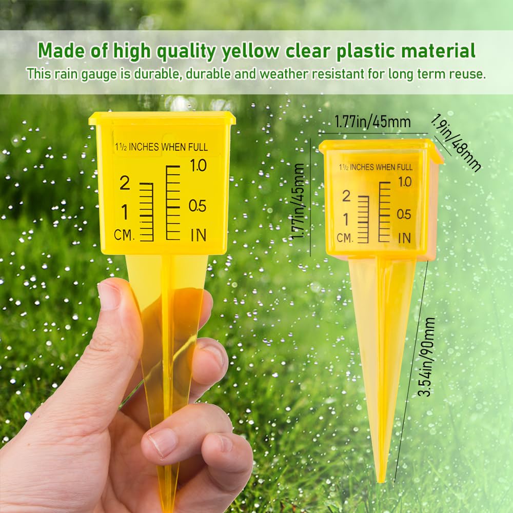 Clear scale on ZORZA gauge shows inches and millimeters.