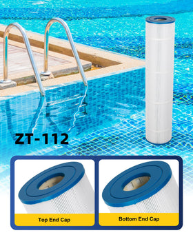ZOTEE PCC130-PAK4 pleated design increases filtration capacity
