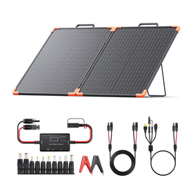 ZOUPW 100W foldable solar panel for off-grid charging